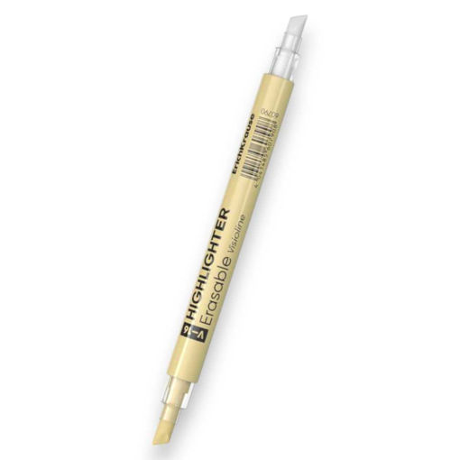 Picture of ERICHKRAUSE V-16 DOUBLE SIDED HIGHLIGHTER PASTEL YELLOW